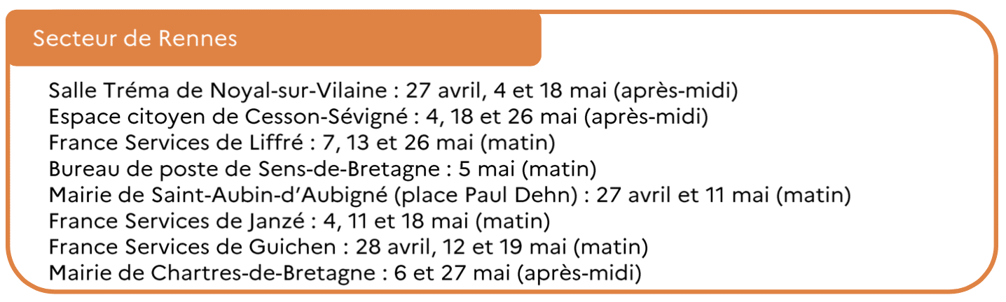 Permanences DRFIP 35