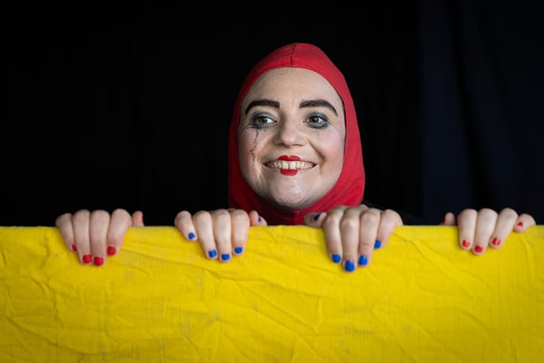 Spectacle Rectangle Jaune
